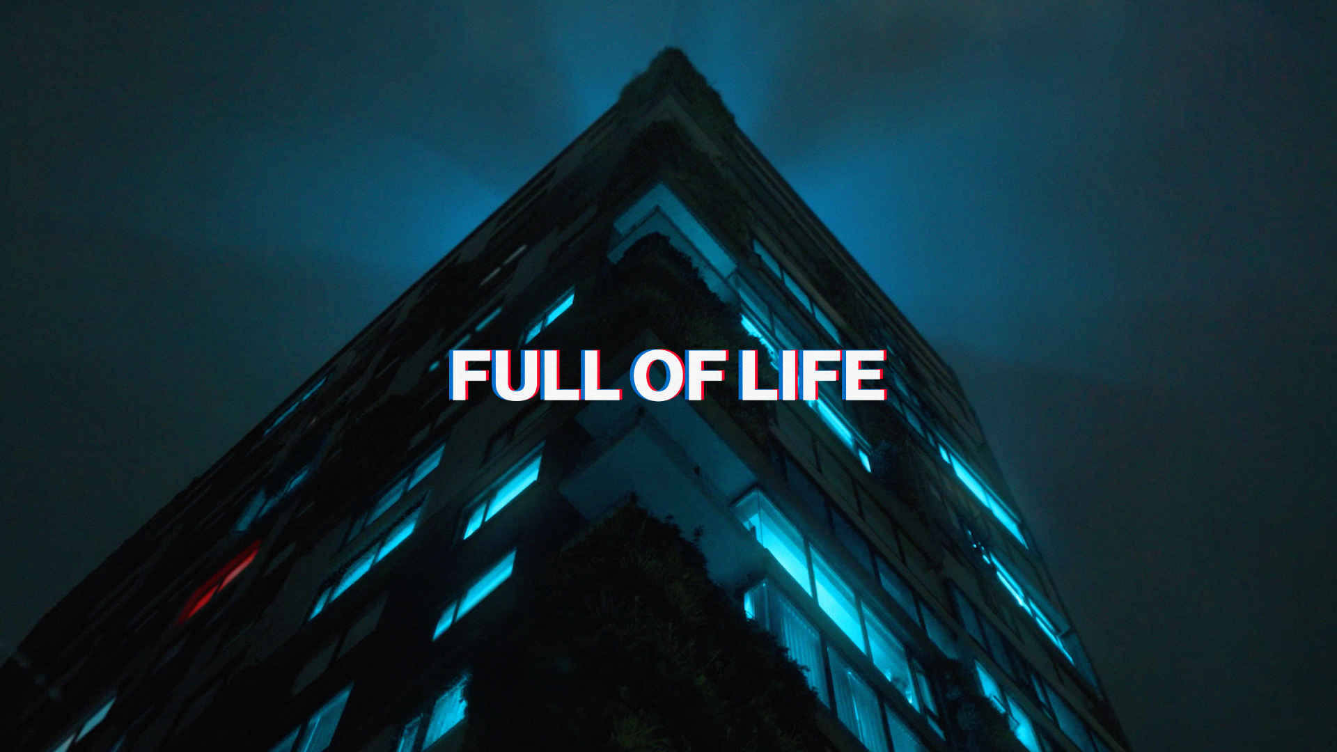 Full of Life — building at night